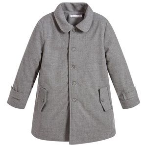 NWT Patachou baby Boy Grey Coat
